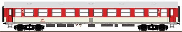 Passenger car 1st/2nd class Y/B-70<br /><a href='images/pictures/Roco/64828.jpg' target='_blank'>Full size image</a>